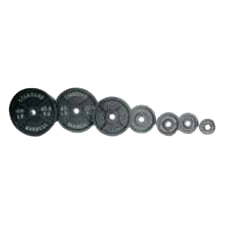 CAP Barbell Gray Olympic Cast Iron Weight Plate, 45 lb