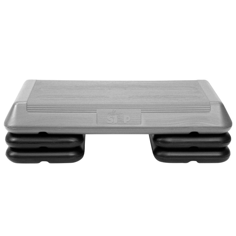 Original Aerobic Platform – Circuit Size Grey Aerobic Platform and Four Original Black Risers Included