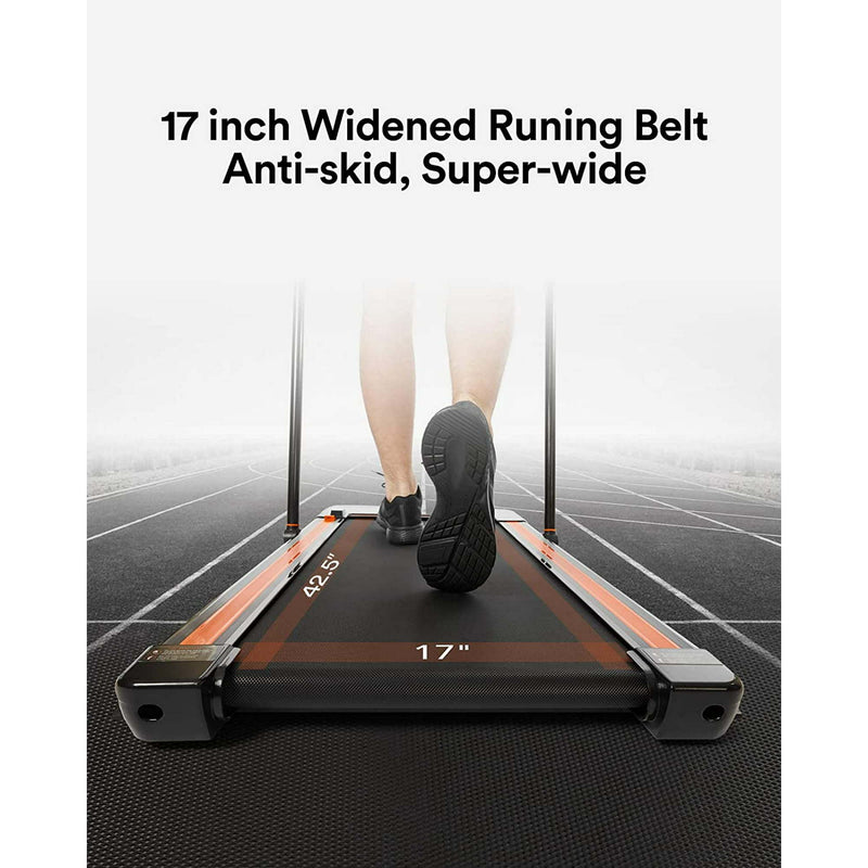 2 in 1 Under Desks Treadmill, Walking Pad Folding Treadmill